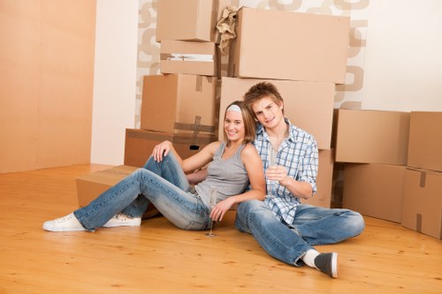 Moving van service for home and flat removals in Tooting