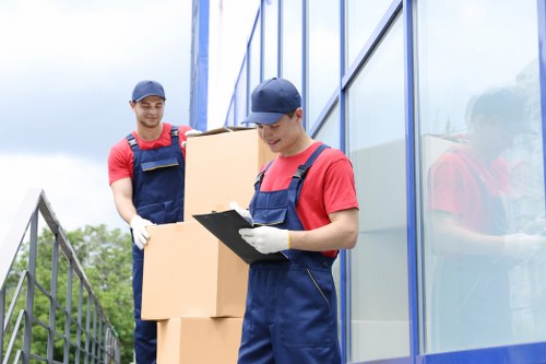 Commercial removal service for a business move in Tooting