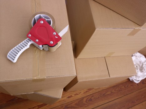 Packing and preparation support for moving