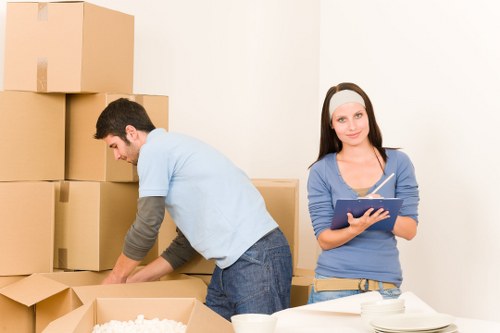 Waste removal and transport compliance for moving jobs